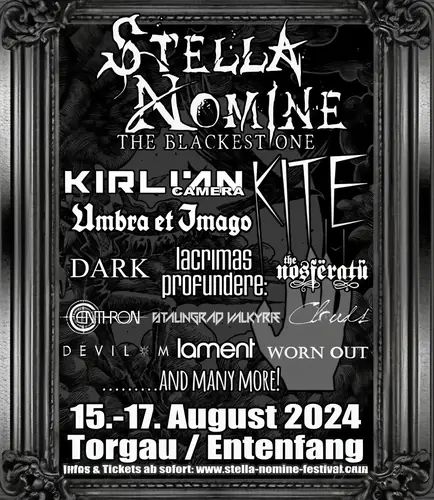 Kirlian Camera flyer