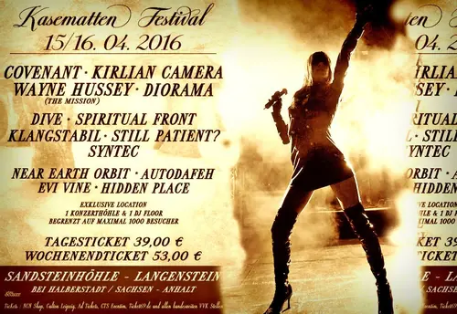 Kirlian Camera flyer