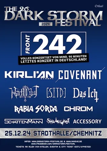 Kirlian Camera flyer