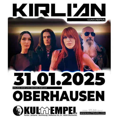 Kirlian Camera flyer
